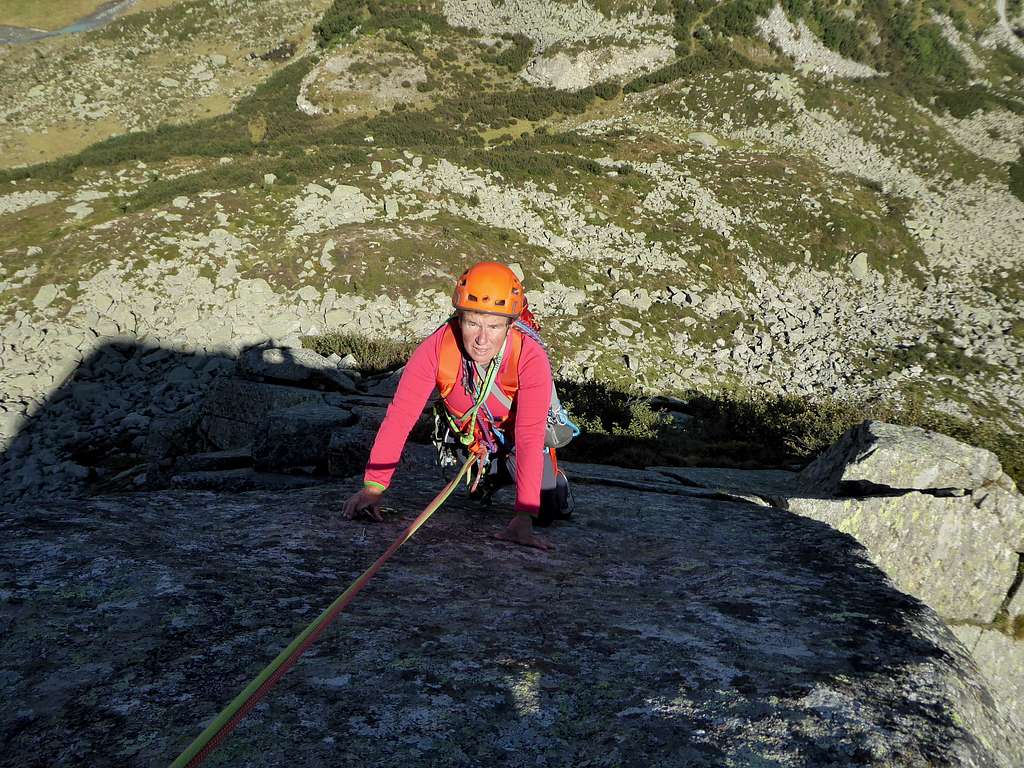 A slab on Sentinella del Pedertìc