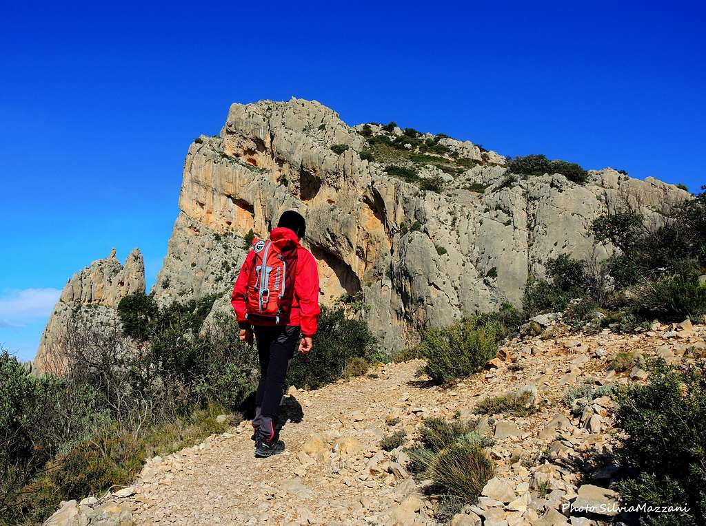 Approaching the summit of Cabeçó d'Or