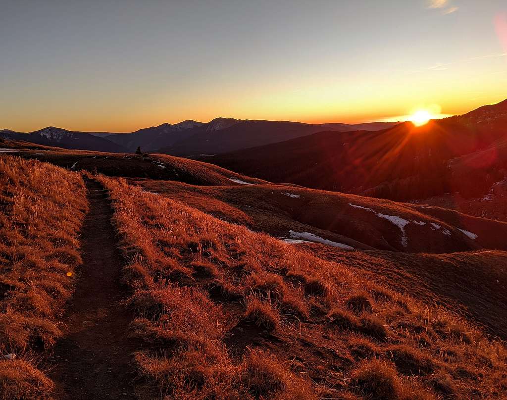 Sunset- Cross Mountain Trail