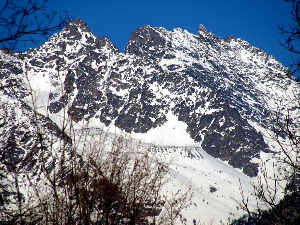 2020 Mont Morion Mont Clapier & Punta Fiorio from South-southwest