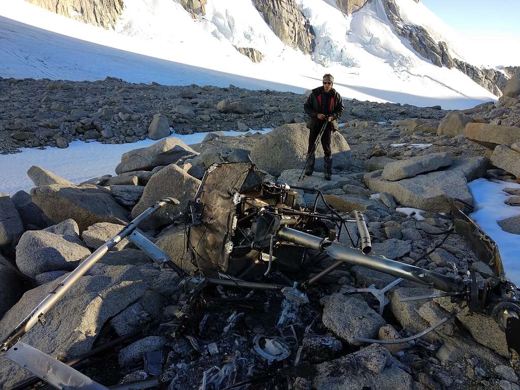 Andes Patagonia, helicopter crash