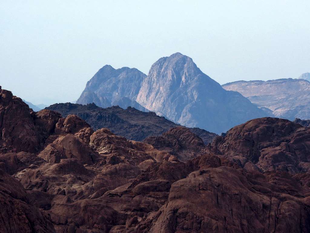 Jabal al Banat on Sinai
