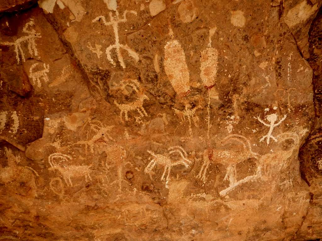 Petroglyphs in Snake Gulch