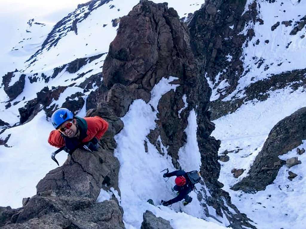 Final Pitch on North Sister, Oregon