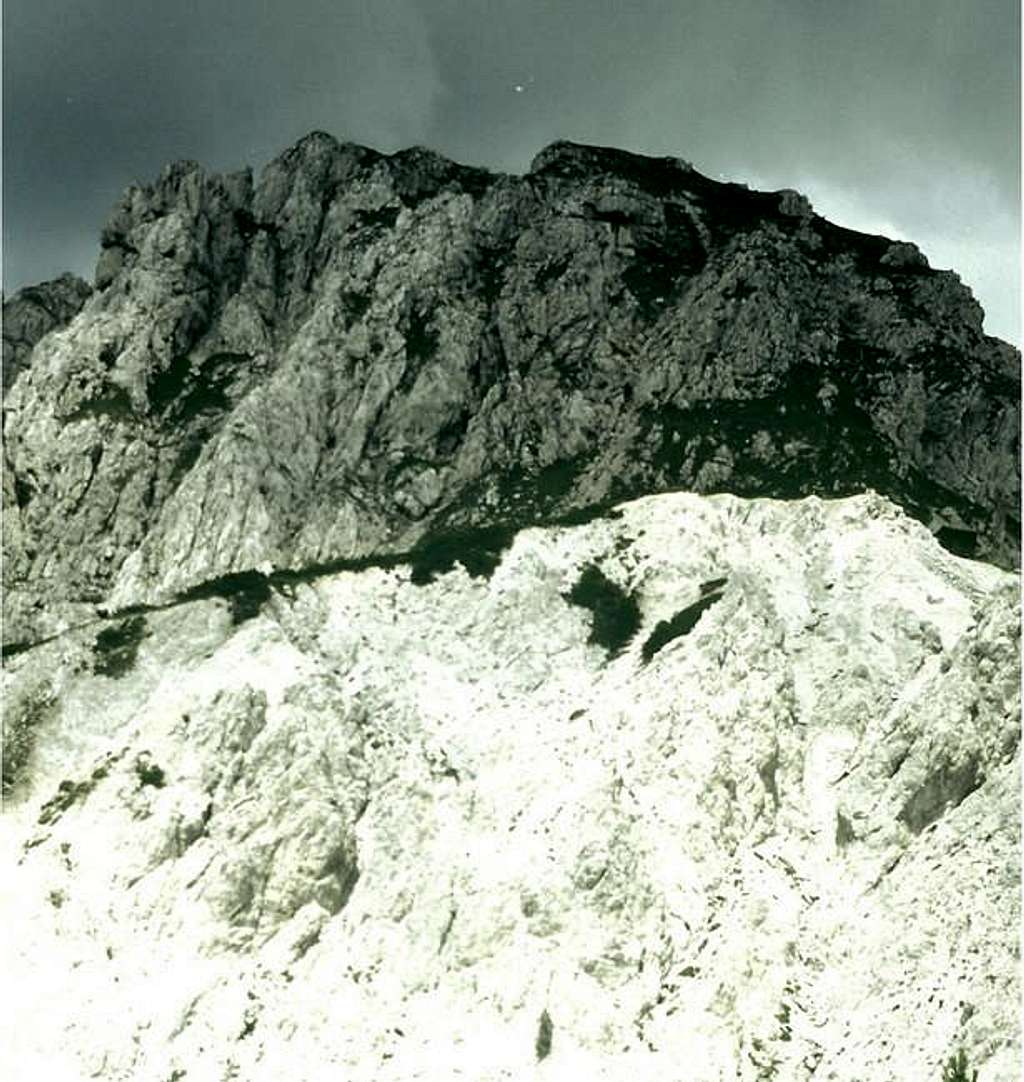 Climbing the Garnterkofel