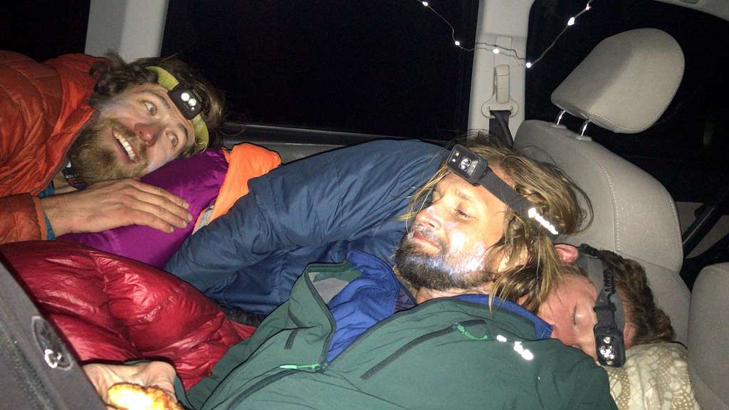 Carnage after the Oquirrh Traverse (35 miles and 17k of vertical)