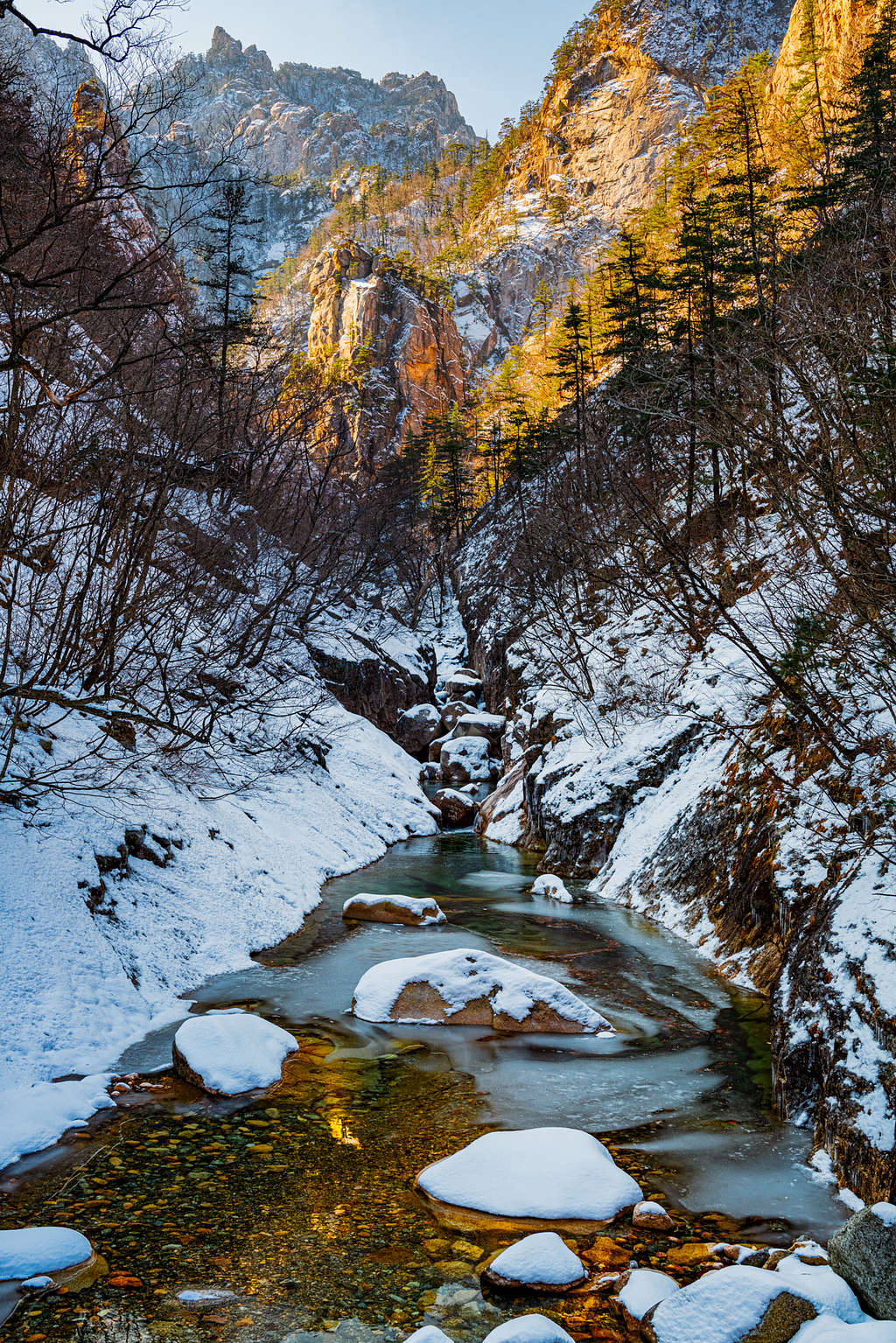 River Valley in Seoraksan National Park