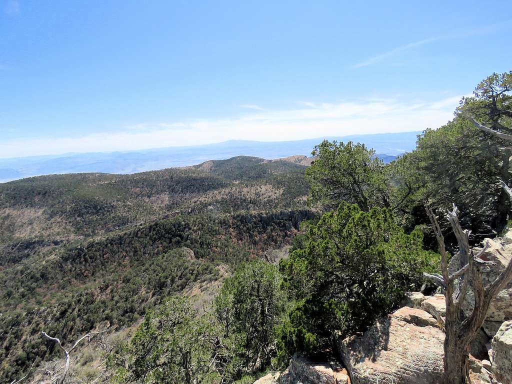 South Rim from the south tower of Emory Peak