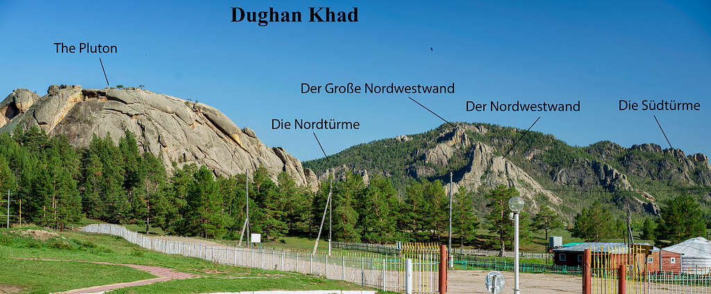 Climbing area names near Dughan Khad