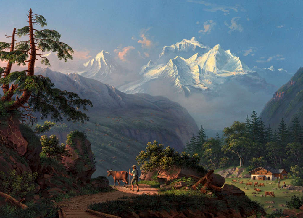 Jungfrau massiv 1837