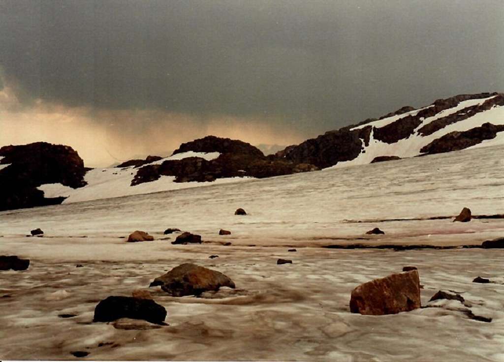 Castle Rock Glacier 1986