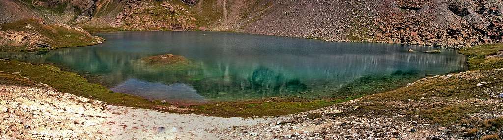 Pano view of Leynir (or Lago Nero)