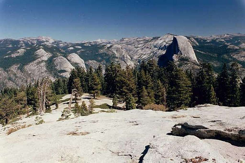 Panorama from Sentinel Dome:...