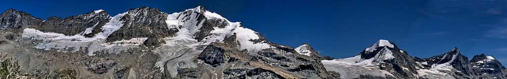 Western side of the heart of Gran Paradiso range