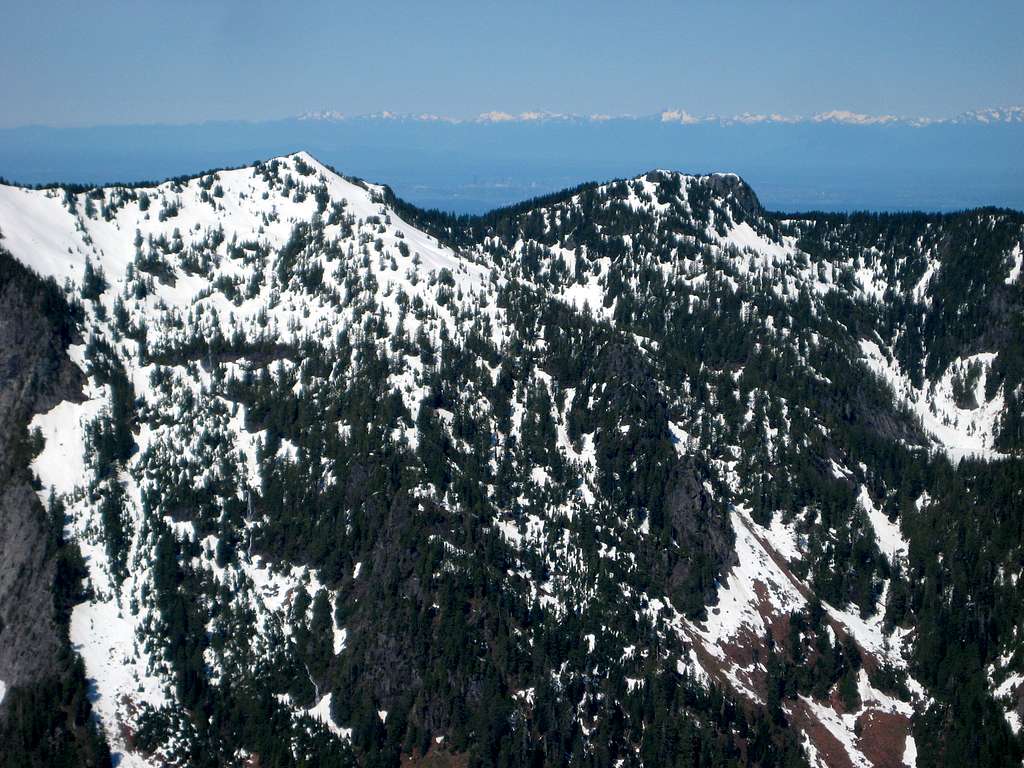 Twin Peaks from Goat Mountain