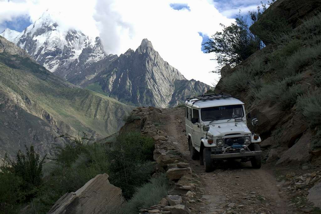 Jeep Road from Skardu, Pakistan to Arandu Village, Spantik Approach