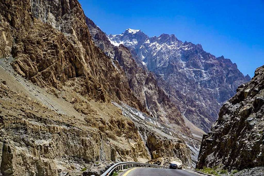 Cycling the Karakoram Highway, Near Sost, Pakistan