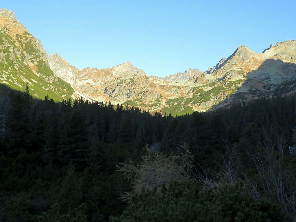 Sunlight in the Mengusovska Valley