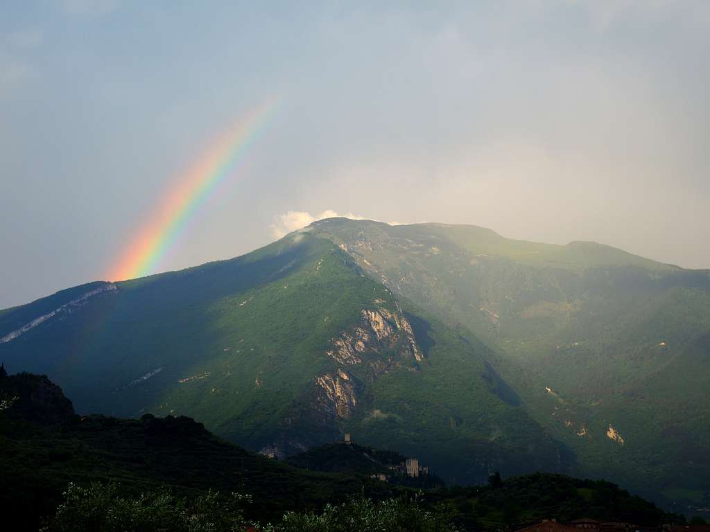 Rainbow from Monte Stivo