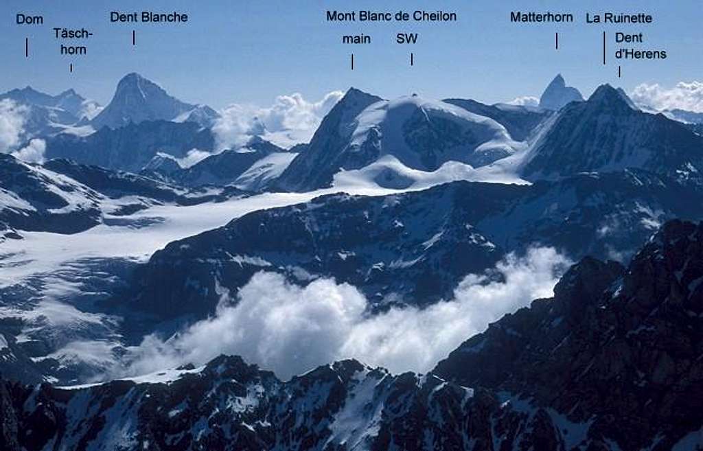 Mont Blanc de Cheilon and its...