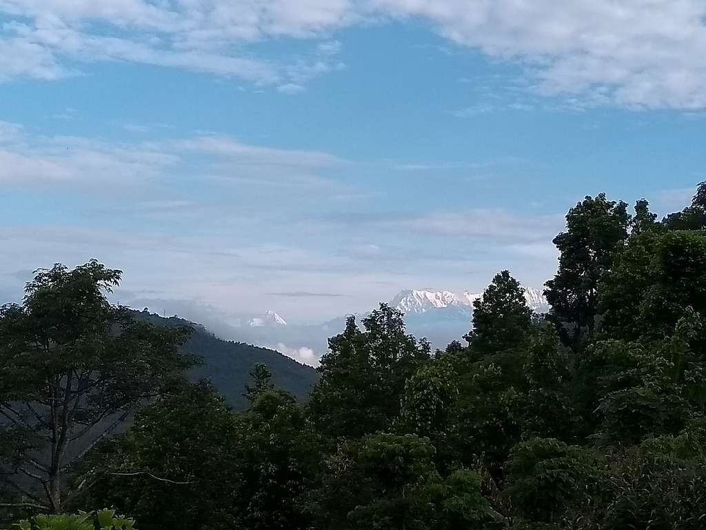 Glimpse of Himalayas
