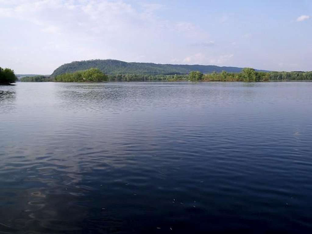 Looking north at Mahantango...