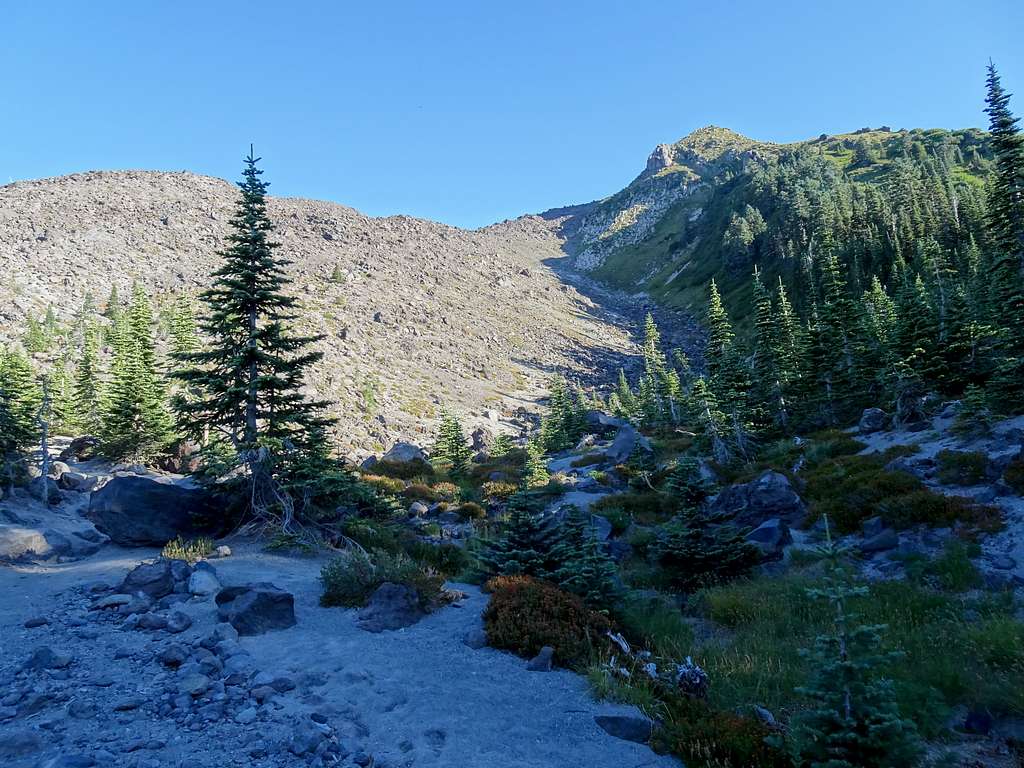 St Helens:  Monitor Ridge and Boulder Field