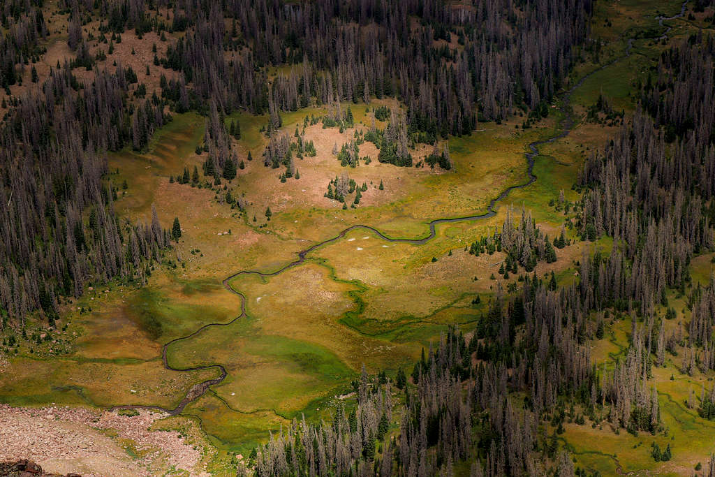 View from east dead horse peak