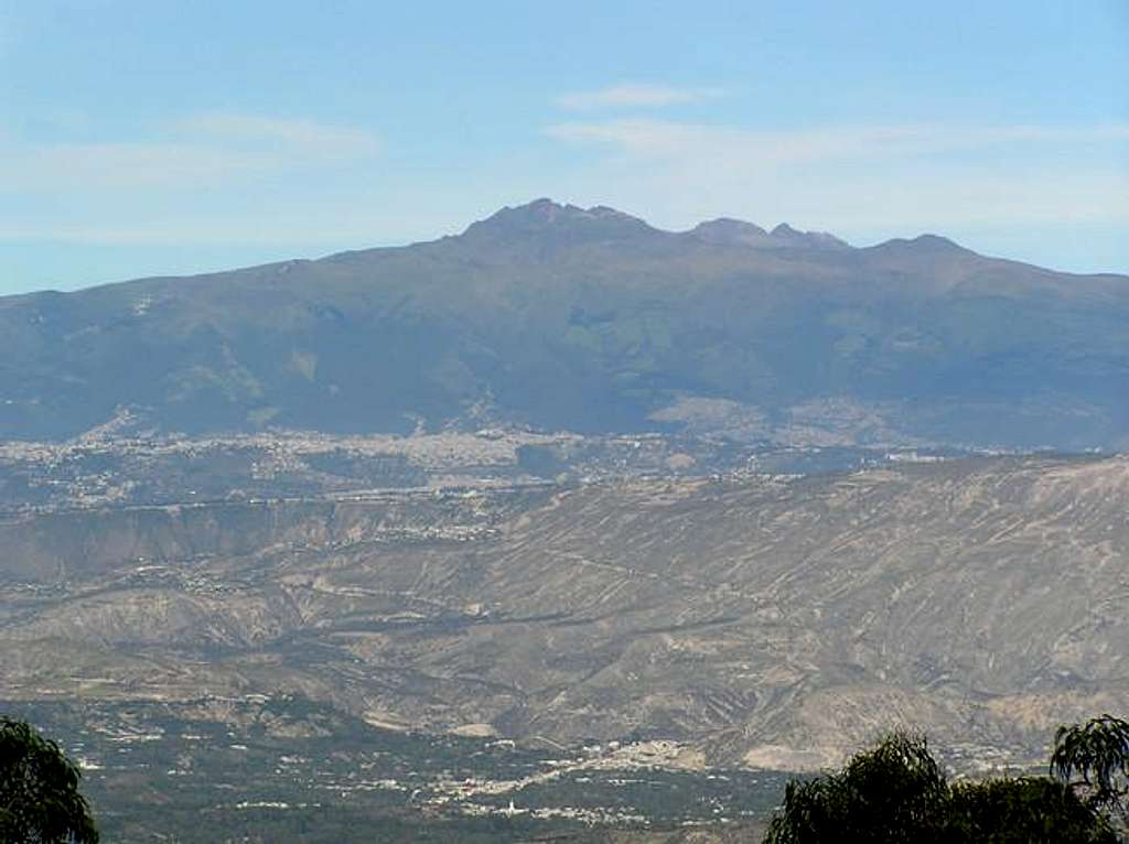 The Pichincha's as seen from...