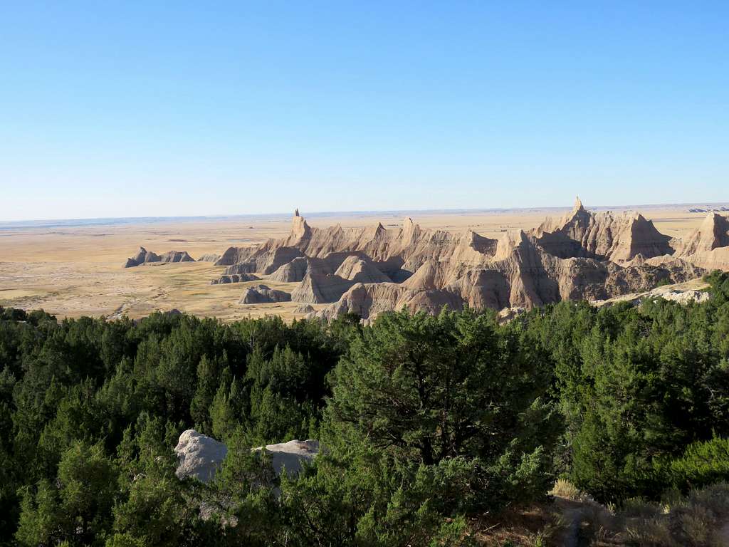 Looking back at small plain from Deer Haven