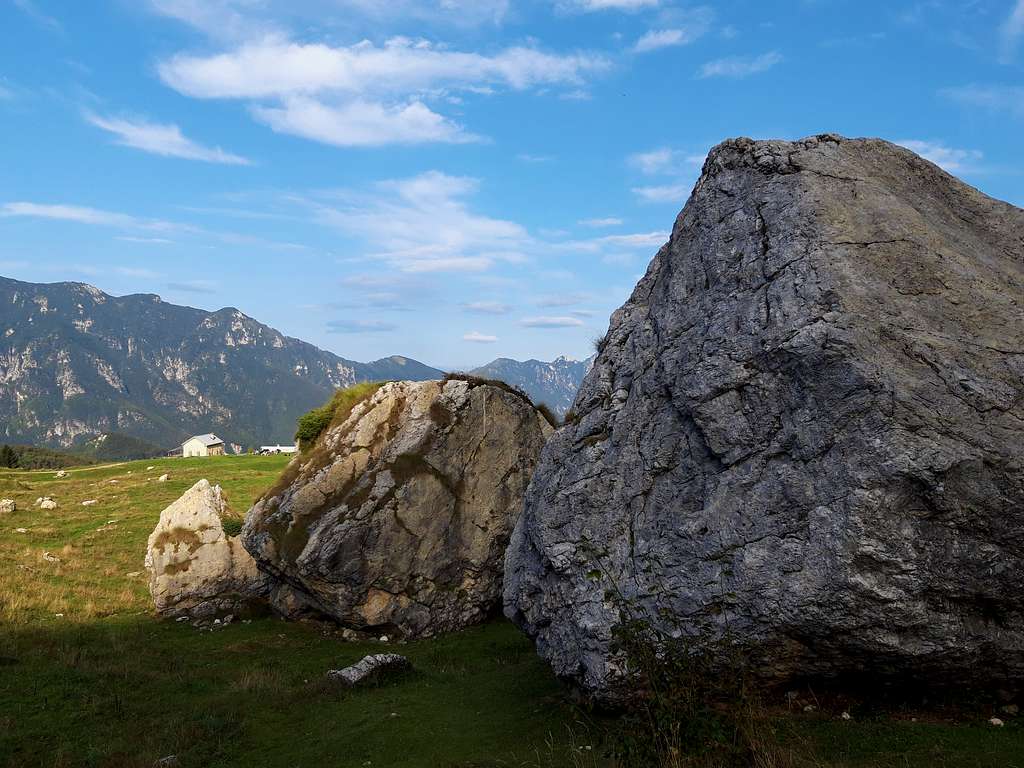 Boulders near Malga Bovental
