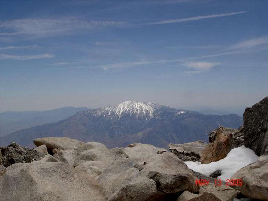 San Jacinto from the summit...