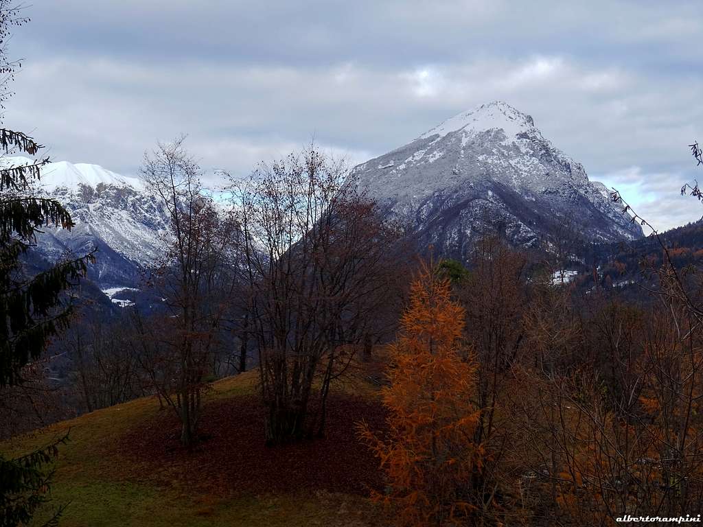 Monte Misone from Monte Tombio