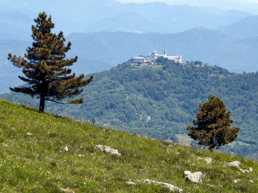 Nostra Signora della Guardia sanctuary on top of monte Figogna
