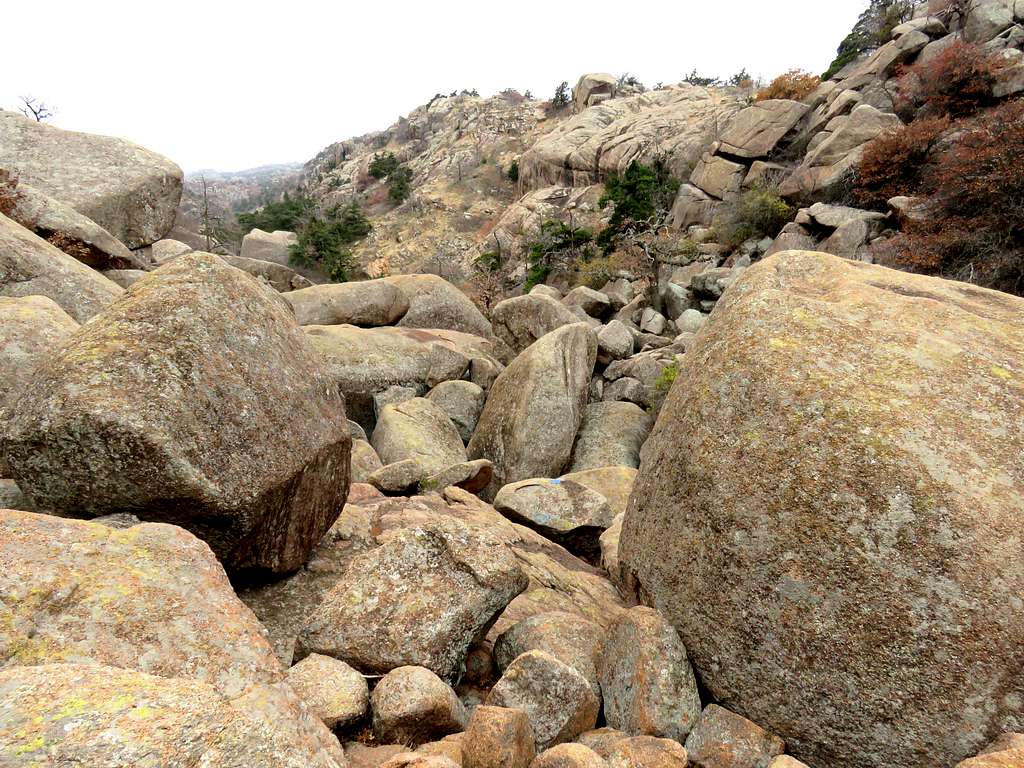 Giant boulders