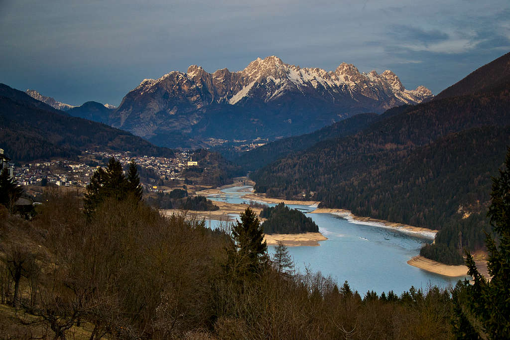 Lago di Cadore, Domegge and Monte Brentoni
