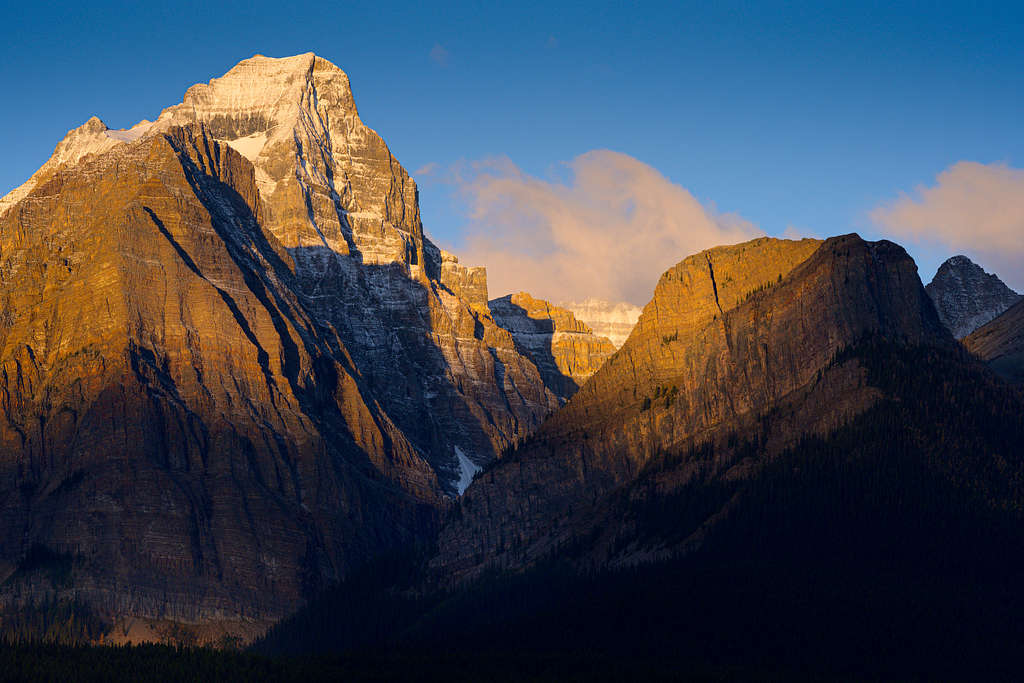 Mount Lefroy and Haddo Peak