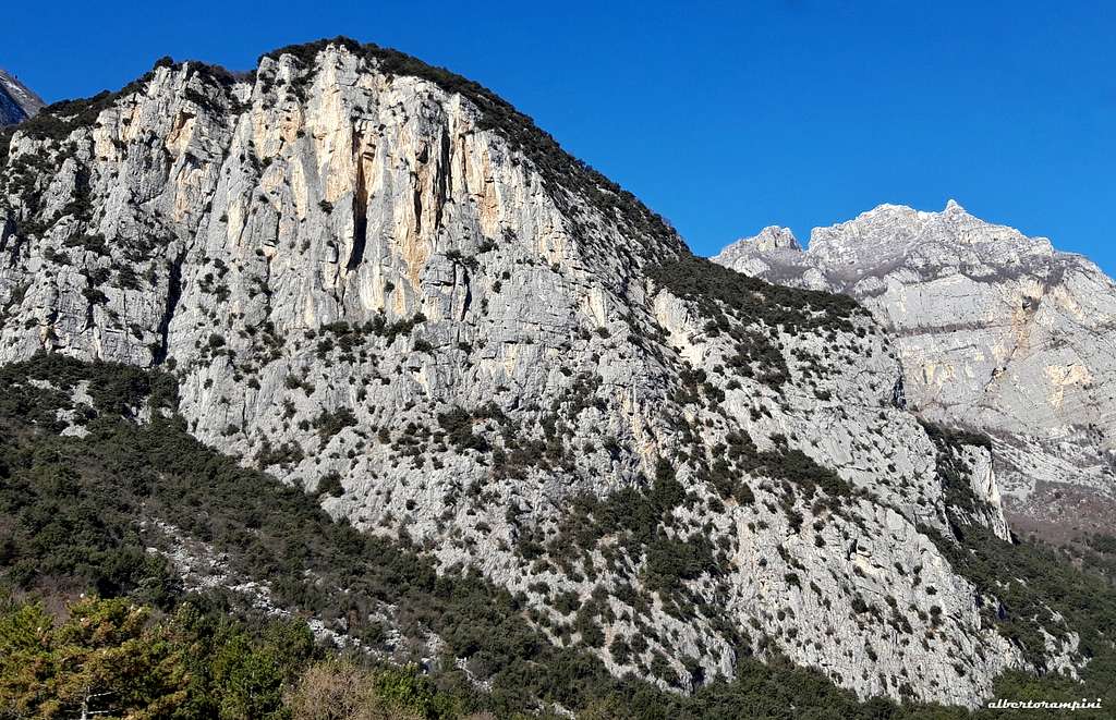 Dain di Pietramurata and Monte Casale on background