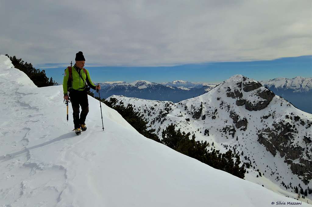 Monte Tremalzo summit ridge
