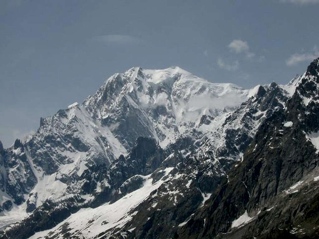 Mont Blanc seen from Val...
