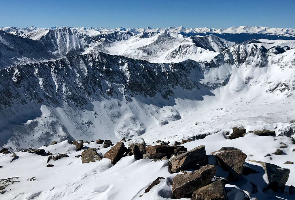 View from Quandary Peak