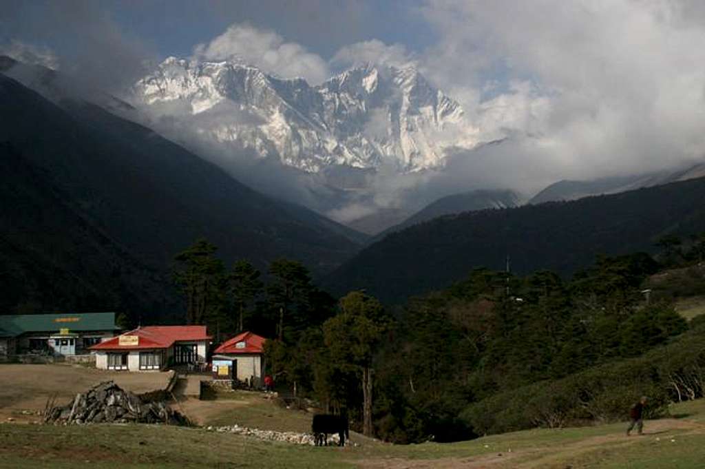 View on Lhotse, Nuptse and...