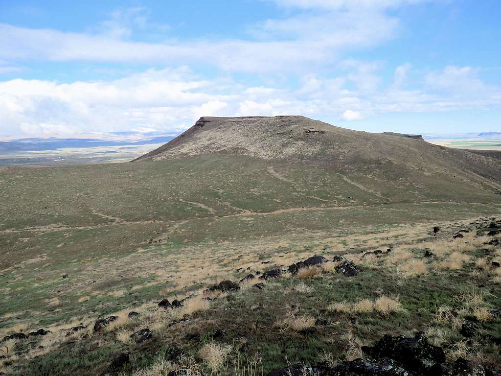Guffey Butte from the plateau