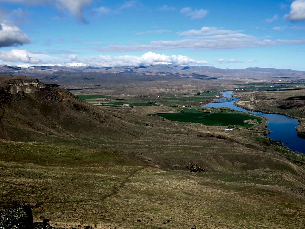 Snake River & Owyhee Mountains