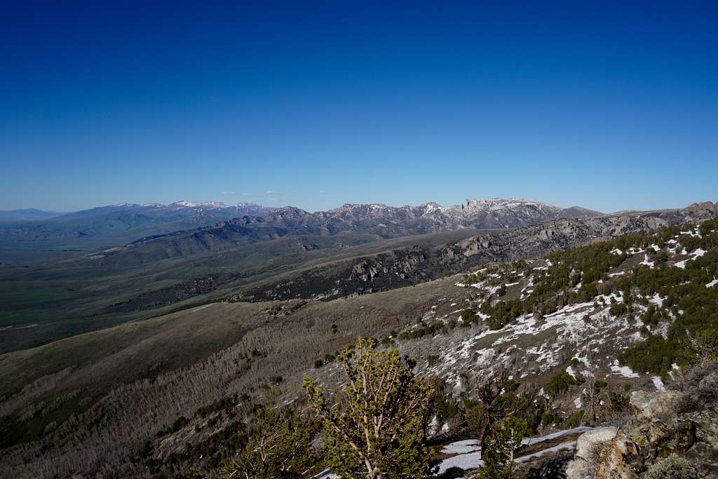 North end of Ruby Mountains & East-Humboldt Range