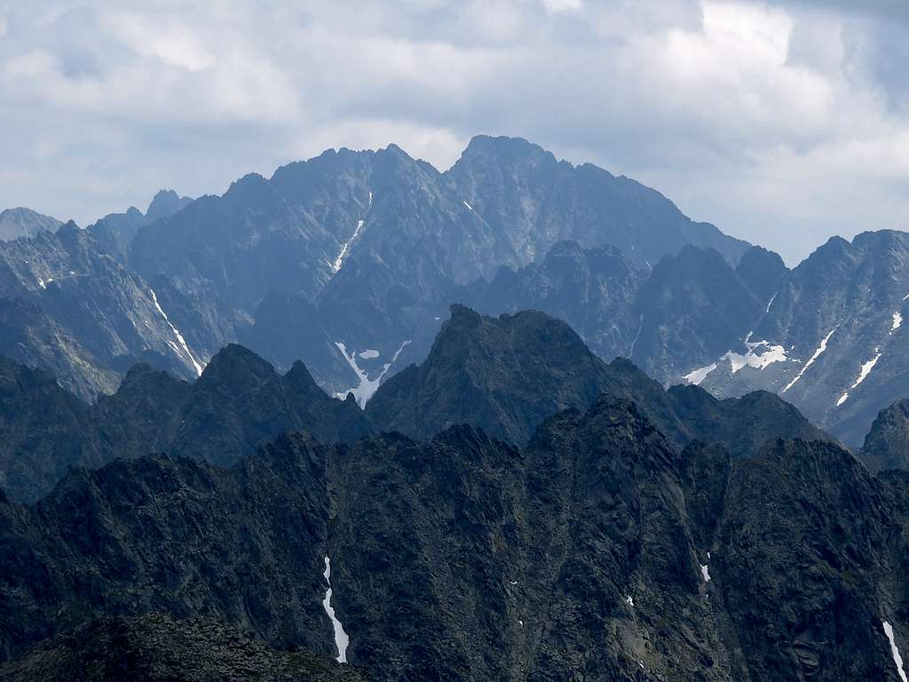 Gerlach viewed from Kriváň