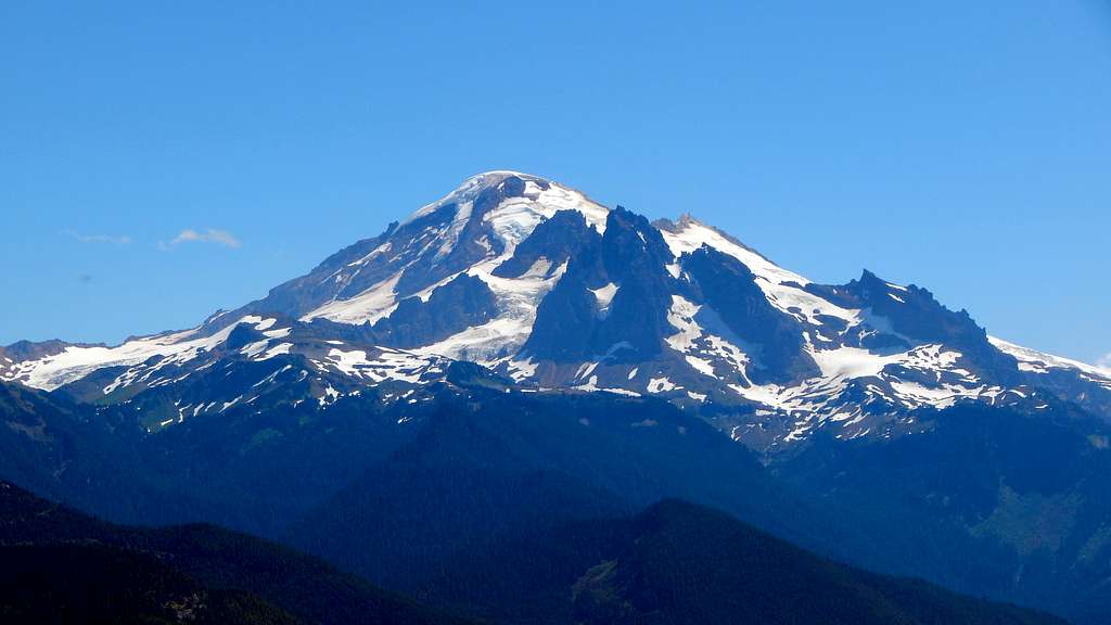 Mount Baker from Bowman Mountain Lookout