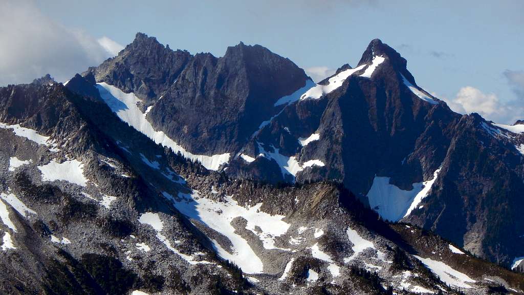 Mount Chaval from Whale Peak