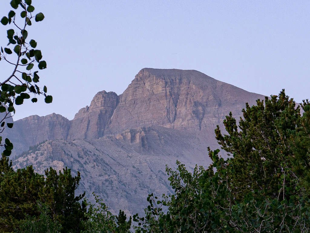 Wheeler Peak of Nevada as seen from the south