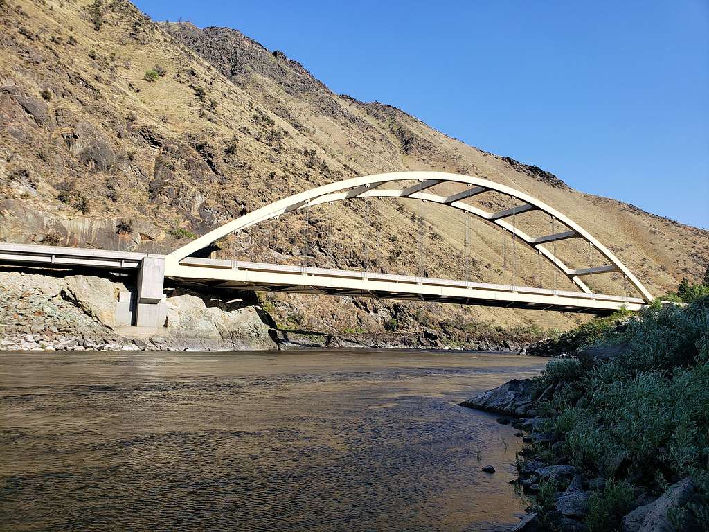 Route 95 Bridge on Salmon River north of Riggins, ID